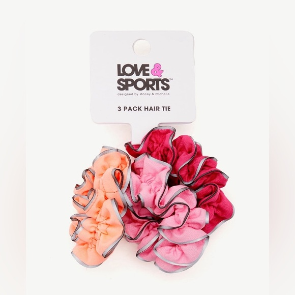 Bundle! Love & Sport Headbands, 4PK & 3PK Scrunchies - Picture 2 of 4